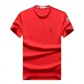 moncler tee shirt m-3xl pas cher rooster pattern red